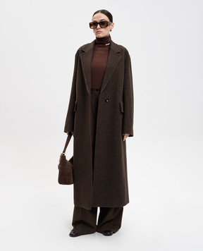 Jil Sander Brown golf with wool J40GC0020J70021