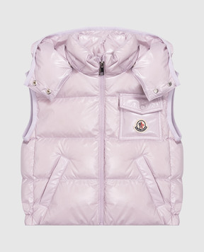 Moncler ENFANT Children's purple down vest Kamile L19541A00041597EU810