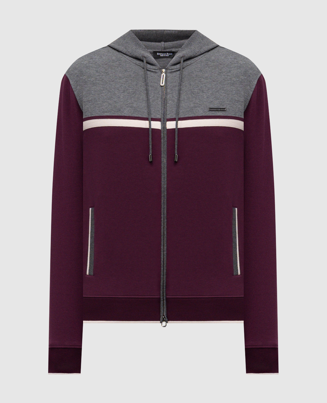 

Purple contrast jacket Stefano Ricci, Violet