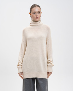 Toteme Beige cashmere sweater 254WRT0578YA0212