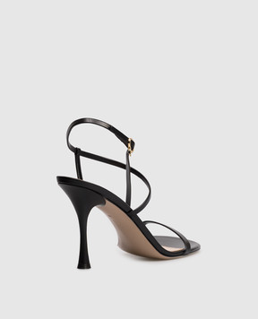 Gianvito Rossi Ascent black leather sandals G3222285LAC
