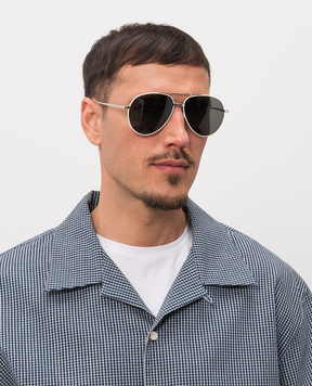 Linda Farrow Marcelo white sunglasses LFL1421C6SUN