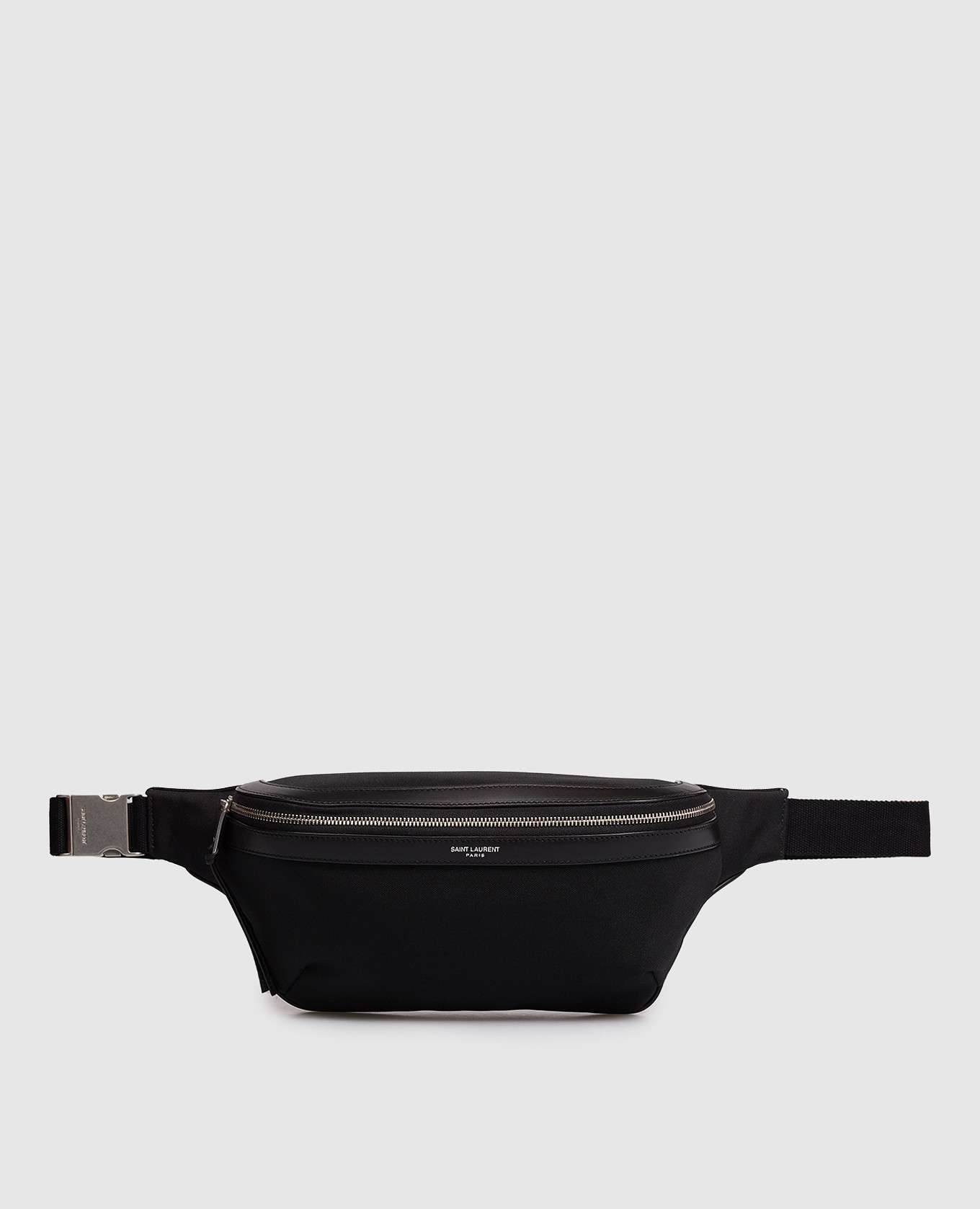 

Black belt bag with logo Saint Laurent