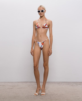 Dolce&Gabbana White monogram swimsuit O8B76JON0IE