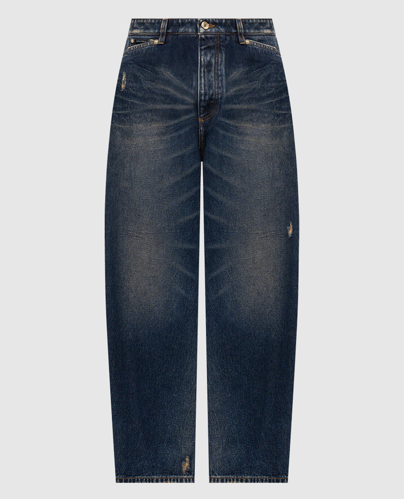 Blue jeans with a worn effect Dolce&Gabbana
