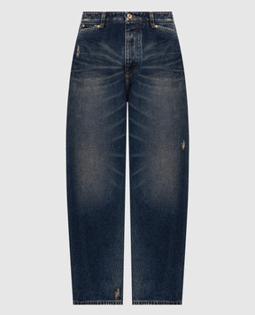 Dolce&Gabbana Blue jeans with a worn effect GP232DG8PO7