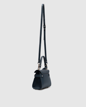 Gianni Notaro Ruby blue leather bag 098RUGANIKEL
