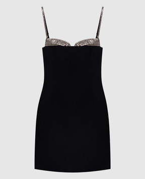 Simkhai Maeva black dress with crystals 6261148C
