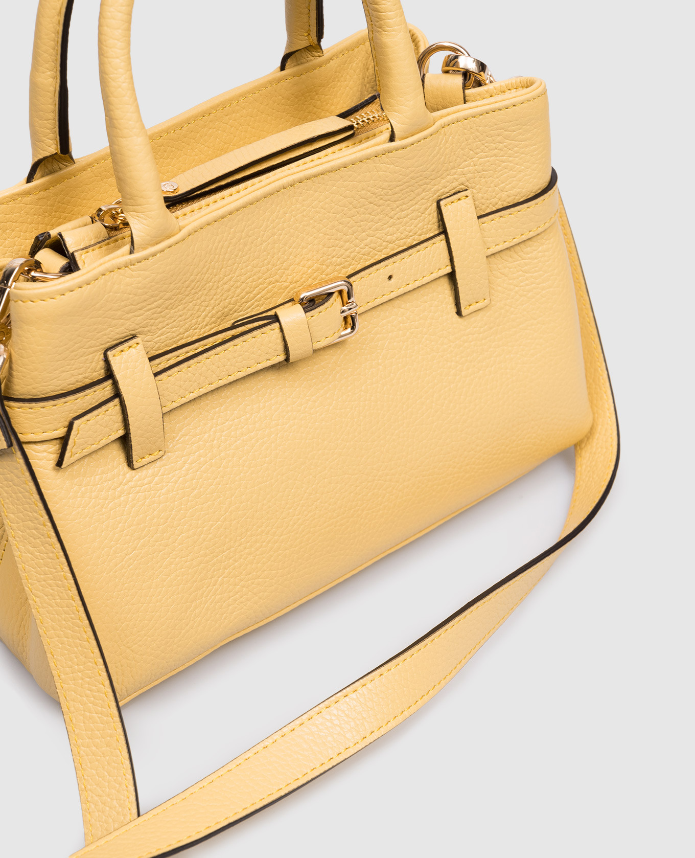 Dollaro yellow leather bag Gianni Notaro 4
