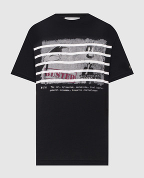 Iceberg Black T-shirt with Looney Tunes print F0246325