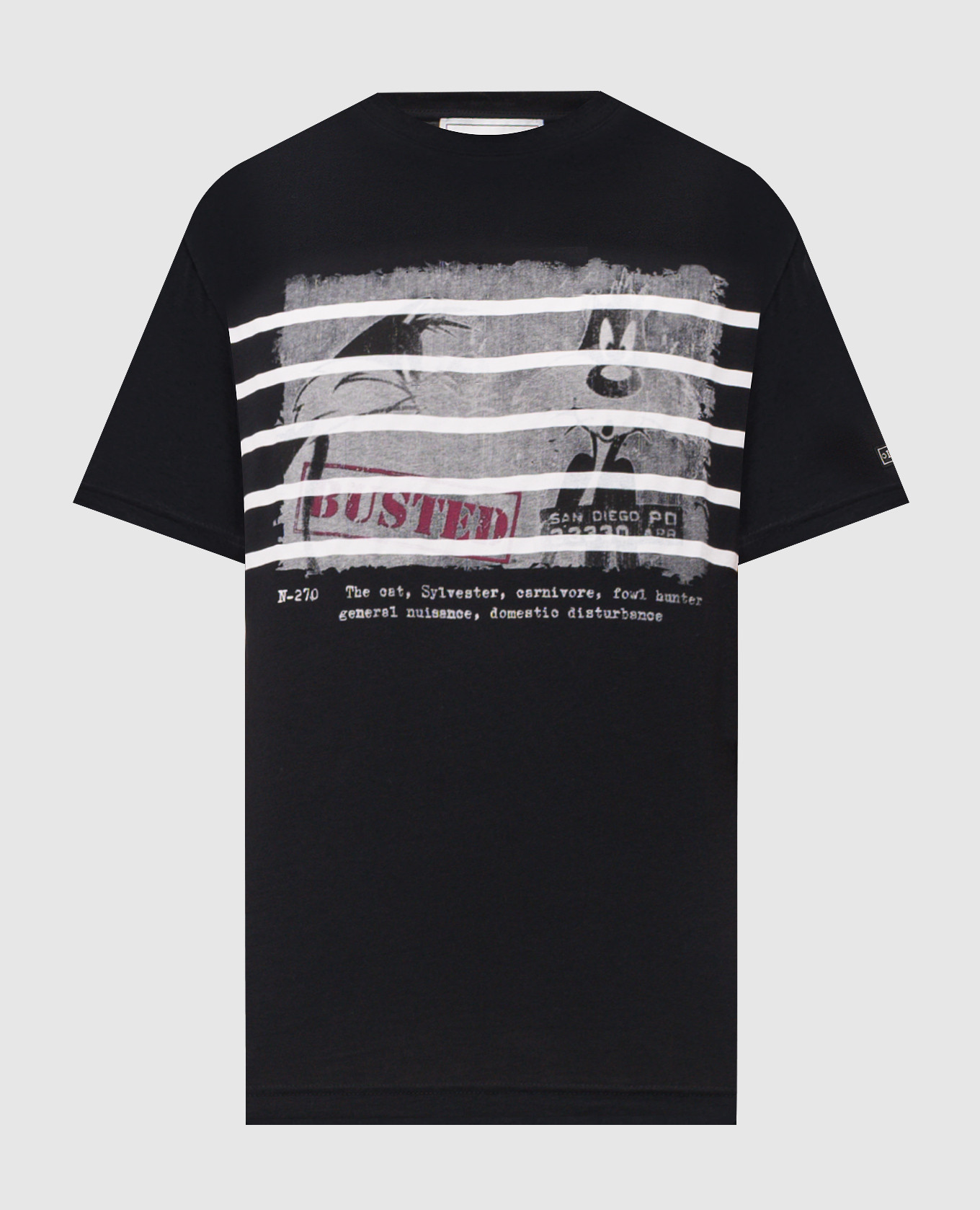 

Black T-shirt with Looney Tunes print Iceberg