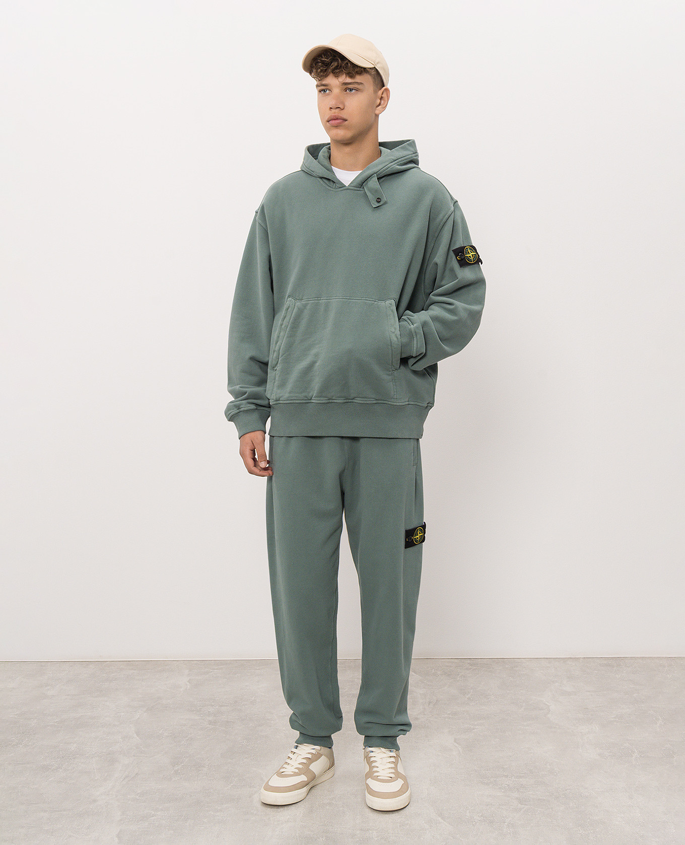 Green joggers Stone Island 2