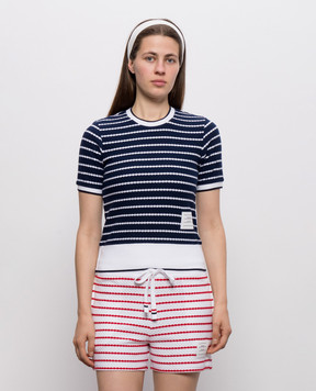 Thom Browne Blue striped top FJS228AJ0268