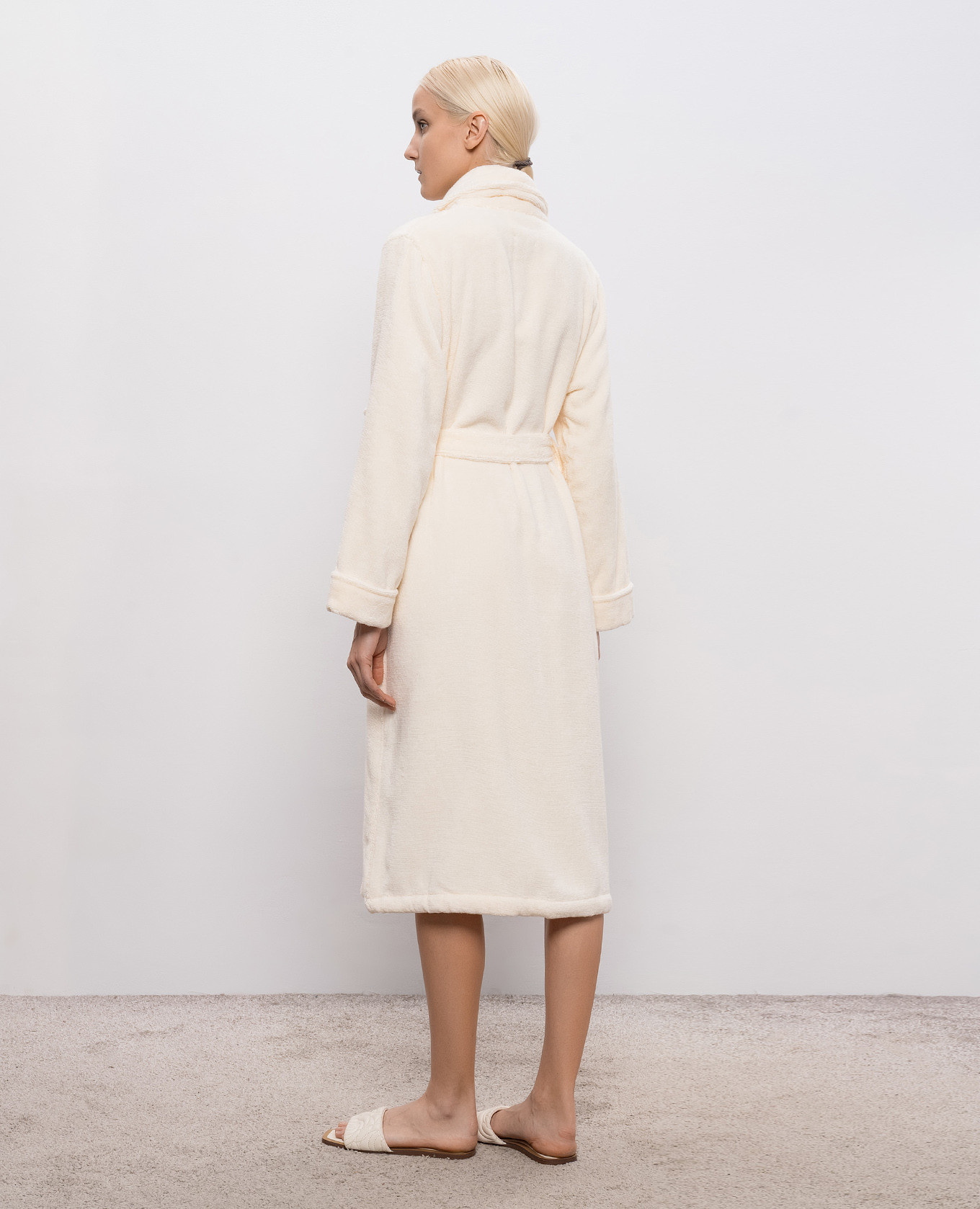 

Terry bathrobe PERA ivory Hamam, Beige