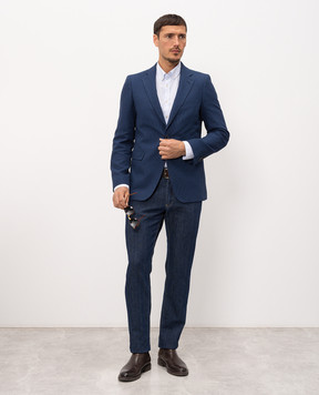 Florentino Blue striped shirt 126720611841