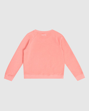 Sporty & Rich Children's pink insulated sweatshirt Be Nice WS076712003PI22