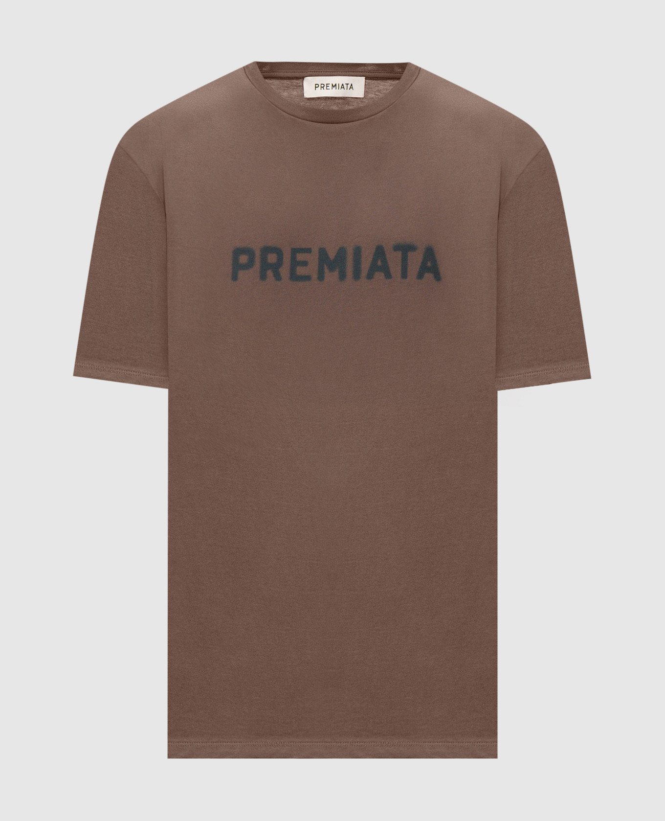 Brown T-shirt with print