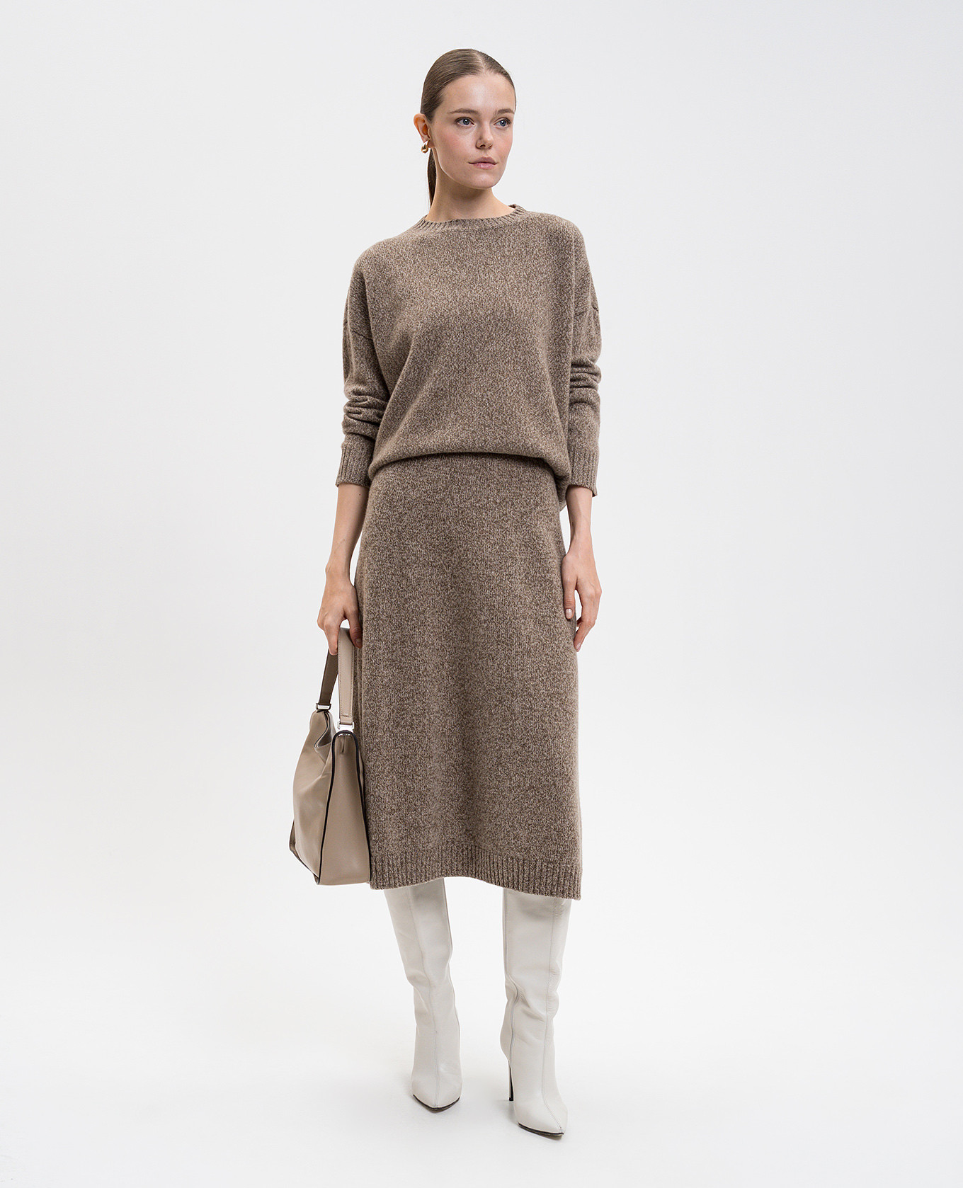 

Brown SIBARI wool sweater Max Mara Weekend