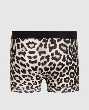 Tom Ford Beige leopard print boxer briefs T4LC31720