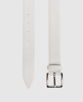 Orciani White Amalfi suede belt U08211AMF