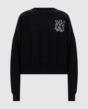 AMIRI Black wool sweater AWKNCW1030