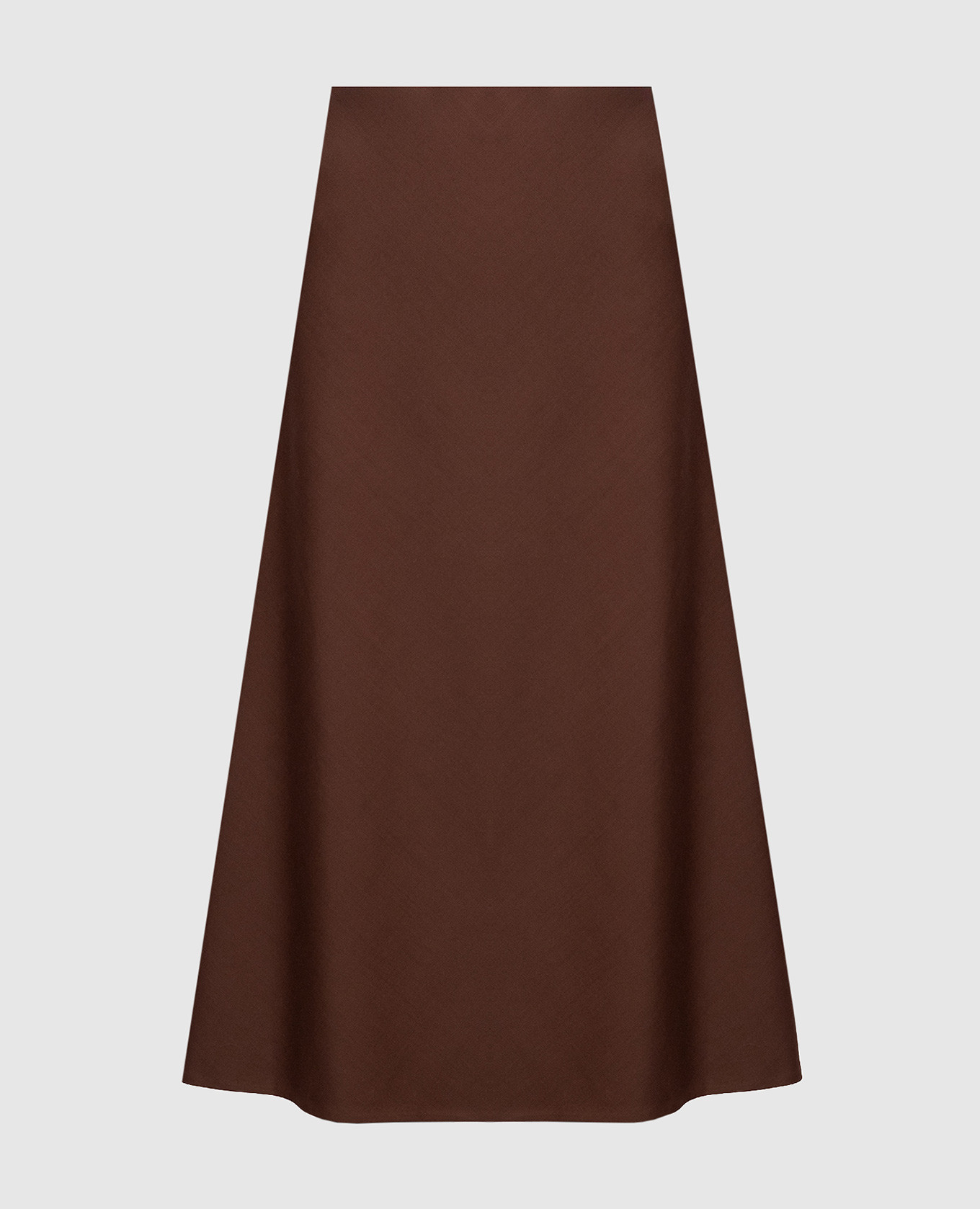 Brown skirt with wool