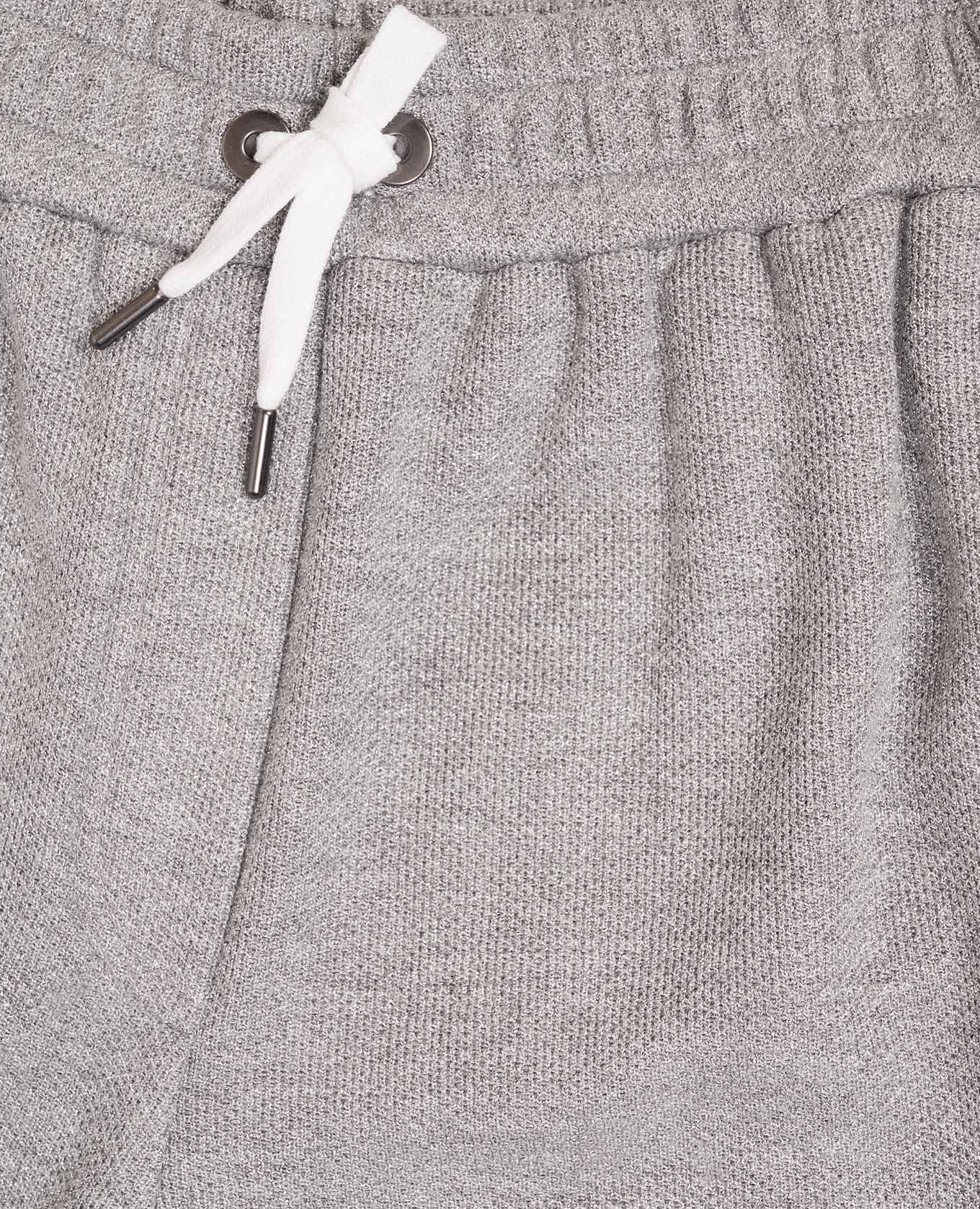 

Children's gray sweatpants with lurex Brunello Cucinelli, Grey