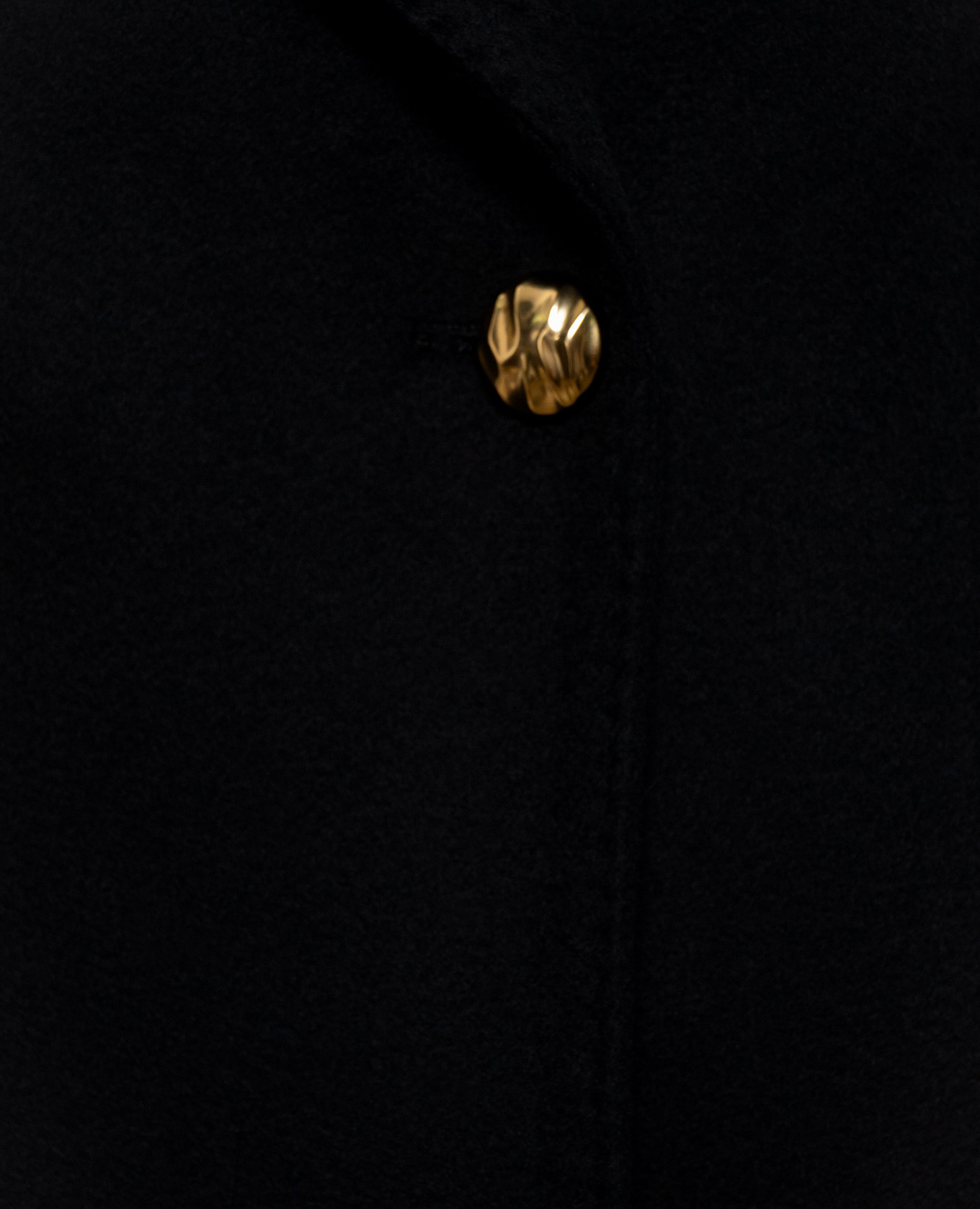 Black double-breasted coat TSNOB made of wool Max Mara 5