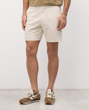 Tom Ford White shorts with logo SSL009FMC276