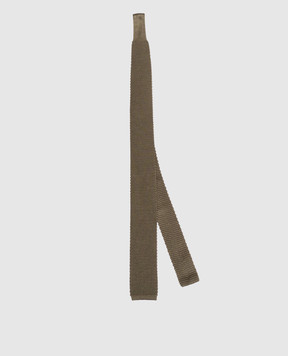 Brunello Cucinelli Green silk tie MM8880018