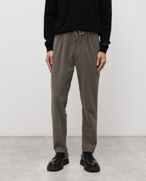 Woolrich Brown corduroy pants CFWOTR2018MRUT5076