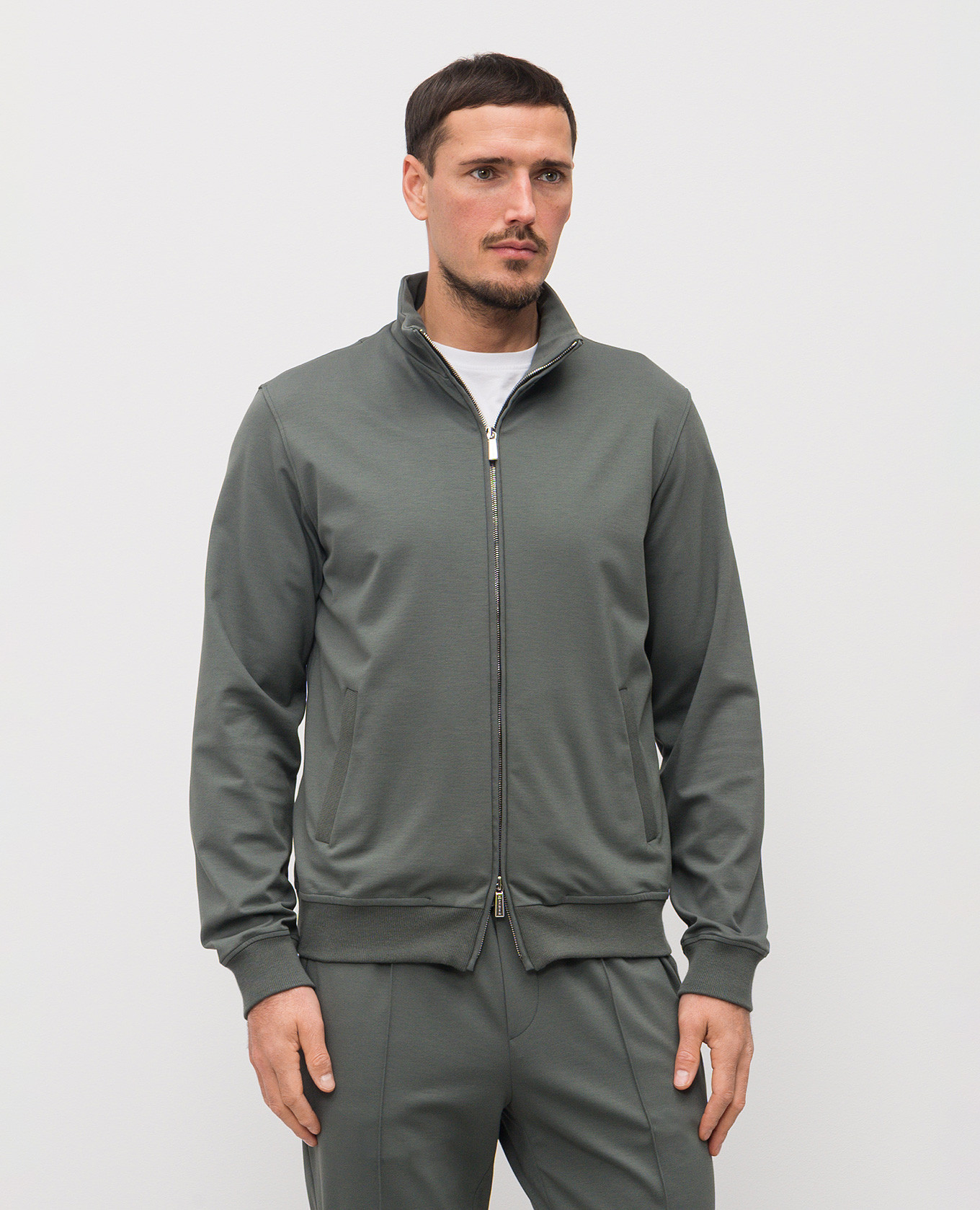 Green CRISPIN FELPA sports jacket MooRER 3