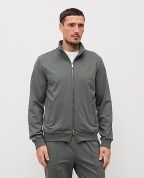 MooRER Green CRISPIN FELPA sports jacket CRISPINFELPAJ