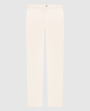 Castangia dal 1850 Ivory silk pants GDPCA100S26