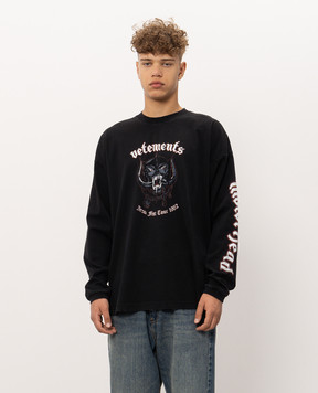 Vetements Black long sleeve with print MH27LS243B