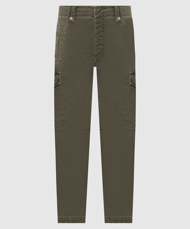 Pantaloni cargo verdi