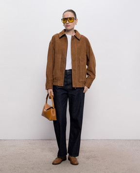 Babe Pay Pls Brown nubuck jacket 2533SUEDE