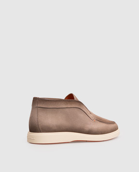 Santoni Beige suede deserts MGDG17823TICBGEX