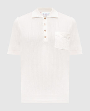 Brunello Cucinelli White polo M29806205