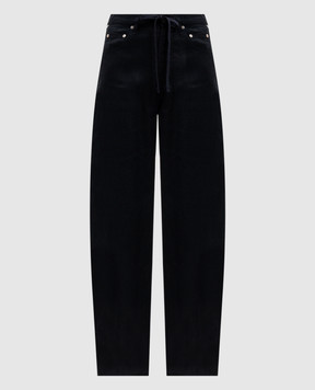 CITIZENS OF HUMANITY Blue linen pants 21441761