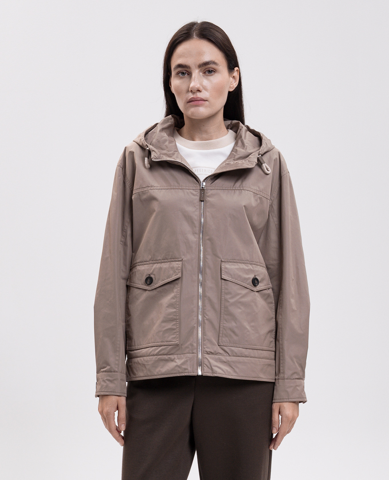 Beige jacket Peserico 3