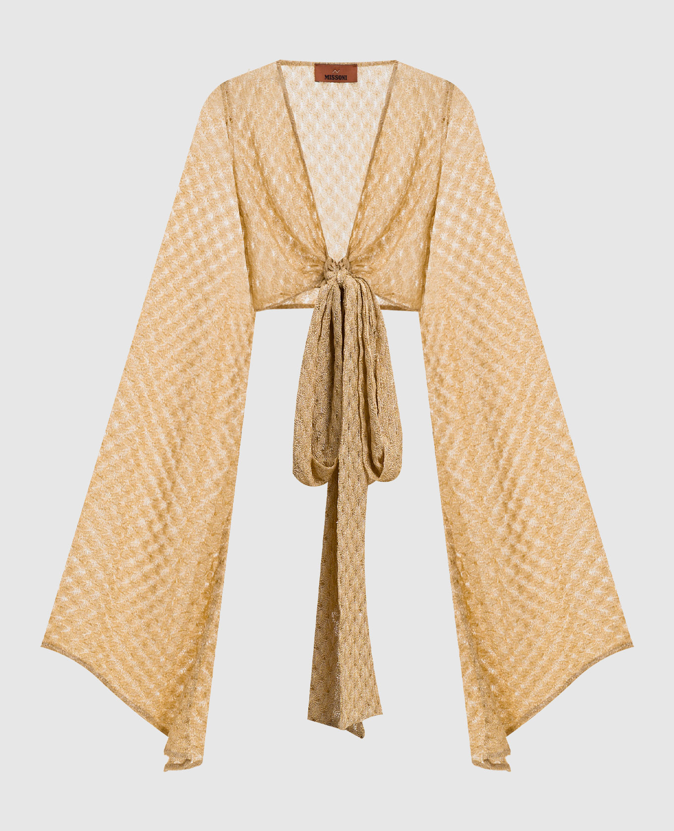 

Beige top with lurex Missoni