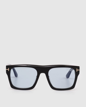 Tom Ford Cyrus black monogram sunglasses FT1337F