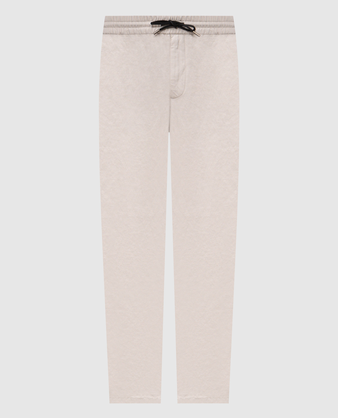 White linen pants