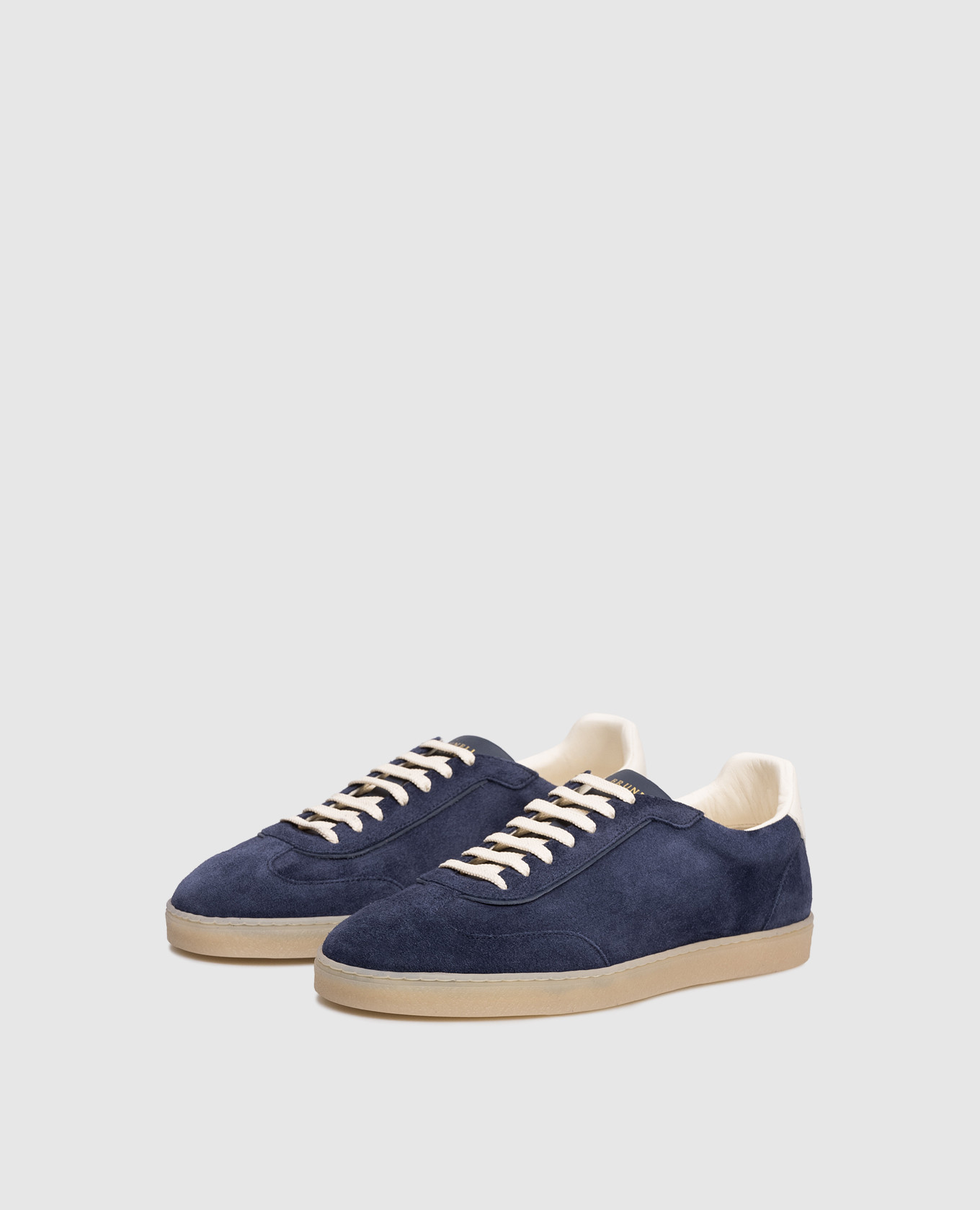 

Blue suede sneakers Brunello Cucinelli