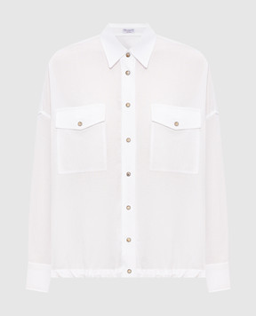 Brunello Cucinelli White cotton shirt MQ986NE416