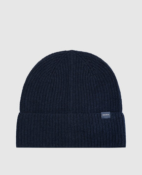 Woolrich Blue hat with wool CFWOAC0331MBUF0659