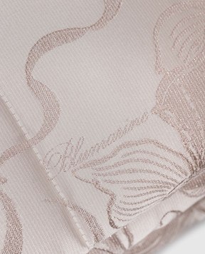 Blumarine Home Beige Lapis bedspread with floral pattern 270x270 W0000250034