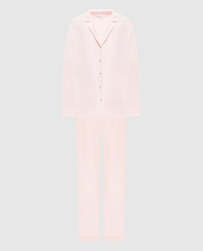 Dore & Rose Pink silk pajamas SILKPJSET