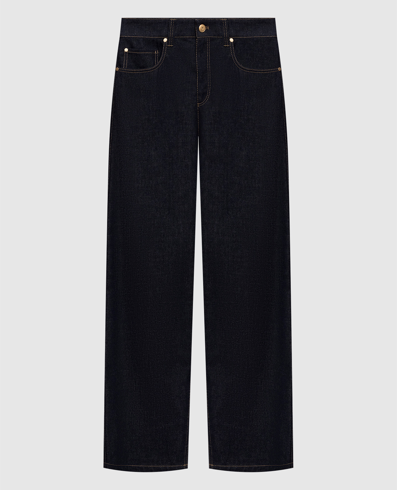 

Blue jeans with a patch Brunello Cucinelli